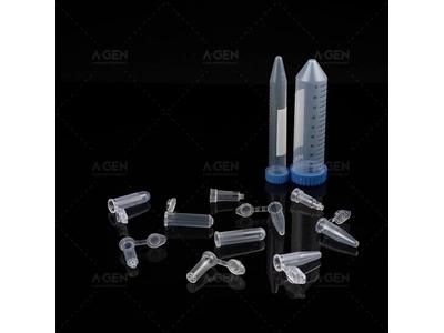 50 ml Centrifugrör för Nukleinsyraextraktion med Skruvlock och Skala